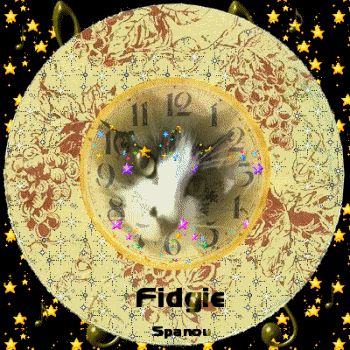 Fidgie  horloge!