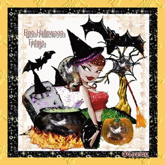 Bon Halloween Fidgie