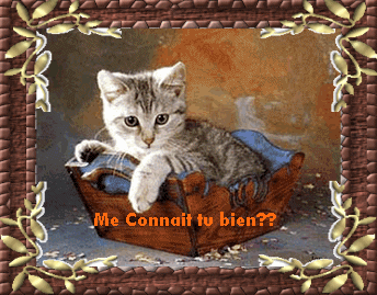 Me connaissez vous bien??