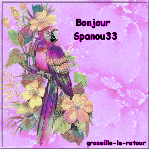 Cadeau recu de; GROSEILLE