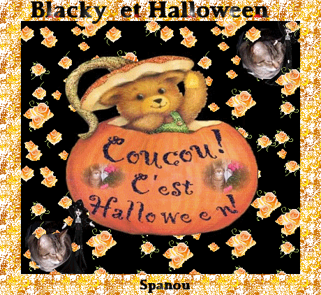 Blacky et Halloween